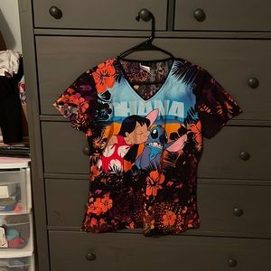 Disney Lilo and Stitch scrub top